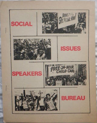 Item #017320 Social Issues Speakers Bureau Promotional Booklet