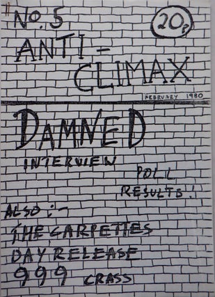 Item #017401 Anti-Climax No. 5 February 1980. Authors