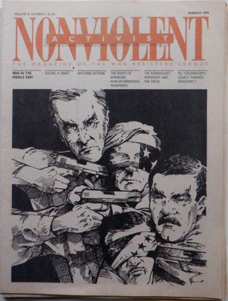 Item #017427 The Nonviolent Activist. 5 Issues from 1991 March, April/May, July/August,...
