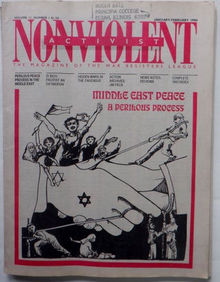Item #017453 The Nonviolent Activist. 6 Issues, Being the Complete Year of 1994. January/February...