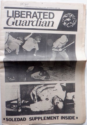 Item #017468 Liberated Guardian. September 8, 1970. With an 8 page Soledad Supplement. authors