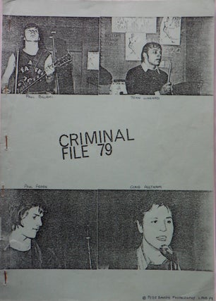 Item #017508 Criminal File 79. Paul Belami