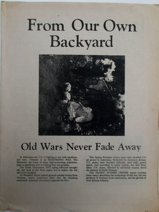 Item #017523 From Our Own Backyard Old Wars Never Fade Away. given