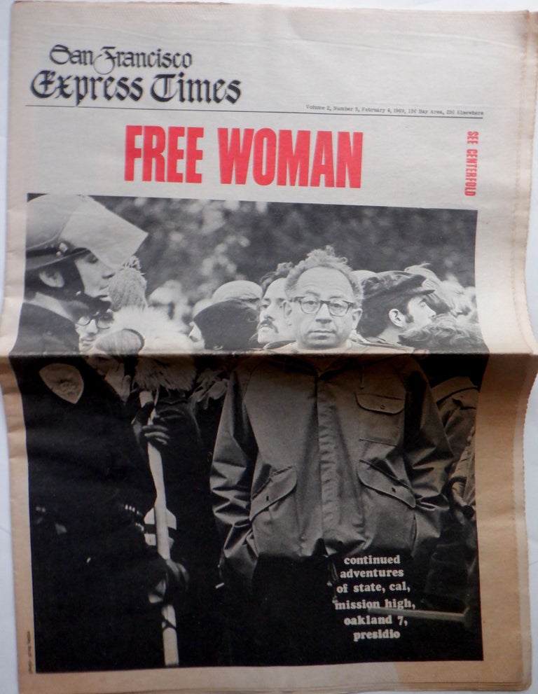 Item #017576 San Francisco Express Times. February 4, 1969. Vol. 2. No. 5. Authors.