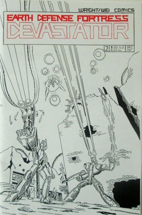 Item #017680 Earth Defense Fortress Devastator. Wright/Wei Comics 2. January, 1988. Tien En Wei,...