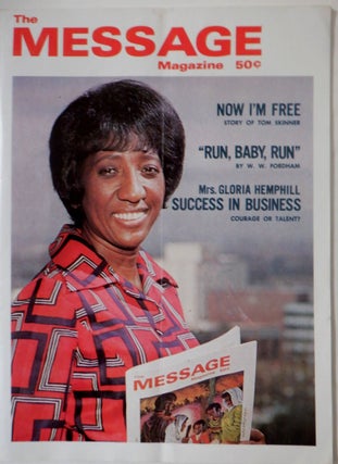 Item #017834 The Message Magazine. May-June 1972. Tom Skinner