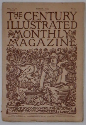 Item #017898 The Century Illustrated Monthly Magazine. March, 1892. Rudyard Kipling