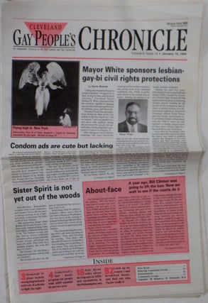 Item #017905 Gay People's Chronicle. January 14, 1994. Vol. 9 No. 14. authors