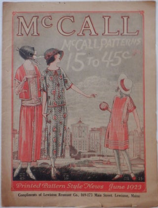 Item #017948 McCall. Printed Pattern Style News June 1923. given