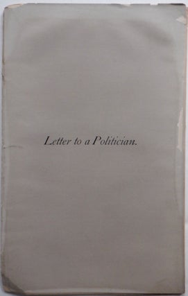 Item #018094 Letter to a Politician (Samuel J. Tilden). Horace Greeley