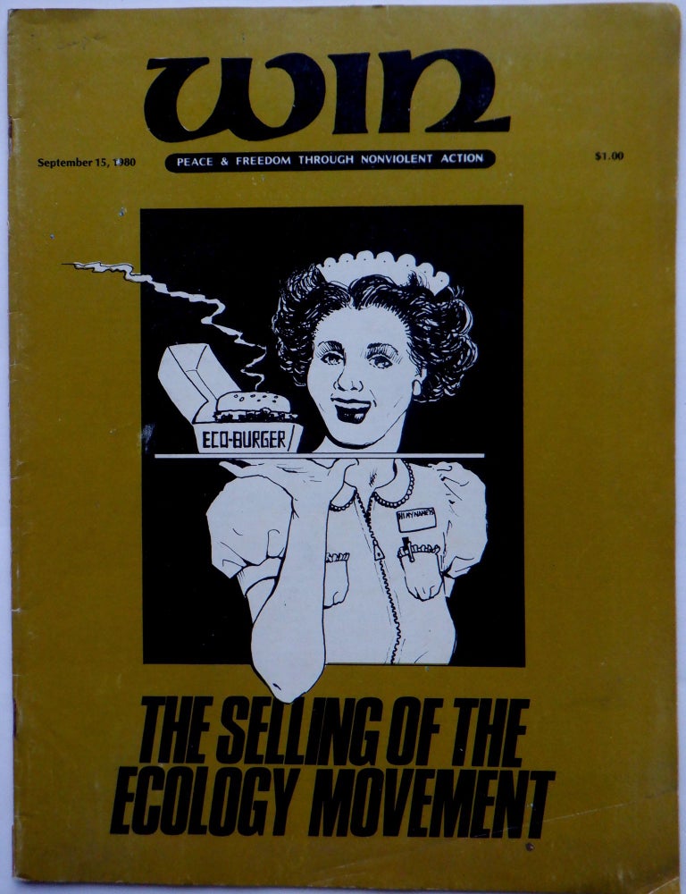 Item #018104 WIN Magazine. September 15, 1980. Murray Bookchin.