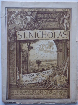 Item #018134 St. Nicholas for Young Folks. November, 1886. Louisa May Alcott, Palmer Cox