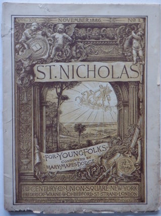 Item #018134 St. Nicholas for Young Folks. November, 1886. Louisa May Alcott, Palmer Cox