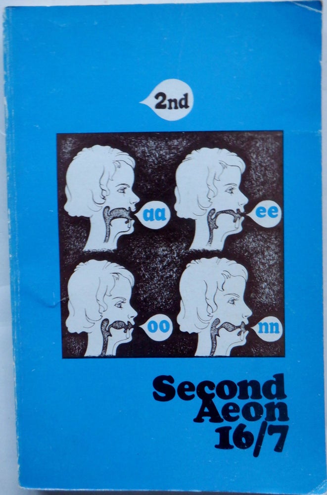 Item #018143 Second Aeon 16-17. William Burroughs, Charles Bukowski, Eric Mottram.