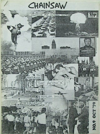 Item #018200 Chainsaw Fanzine. No. 9. October 1979. Charlie Chainsaw