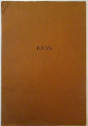 Item #018208 Poems. Artists and Writers Protest Against the War in Viet Nam. David Antin, Paul...