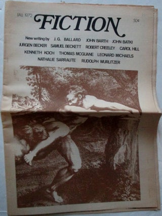 Item #018231 Fiction. Fall 1972. Samuel Beckett, J. G. Ballard, Robert Creeley, John Barth