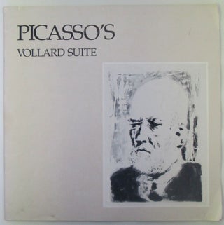 Item #018397 Picasso's Vollard Suite. Picasso, artist
