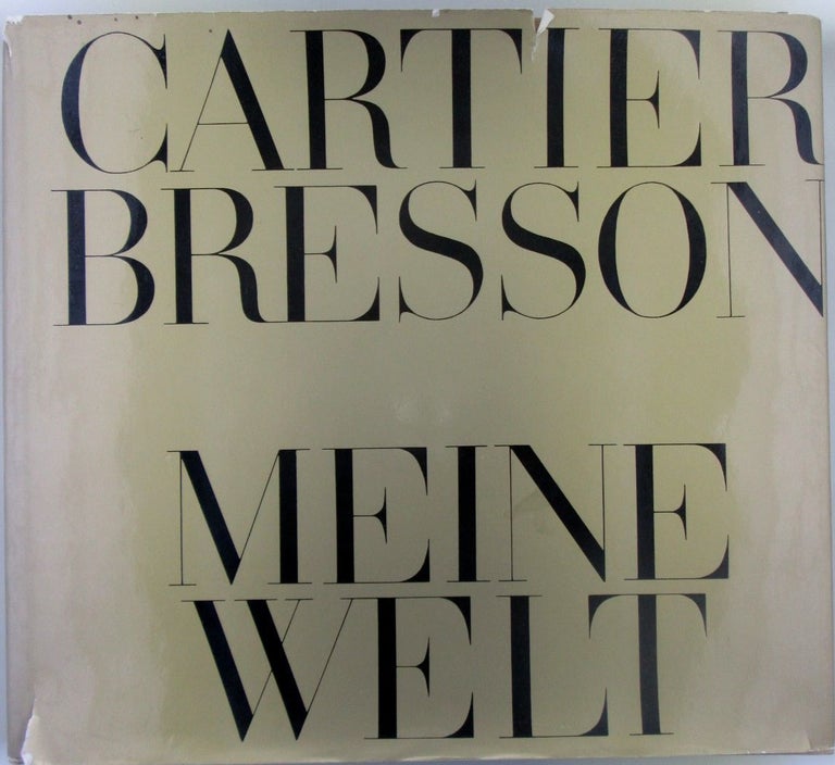 Item #018411 Cartier-Bresson. Meine Welt. Henri Cartier-Bresson, photographer.