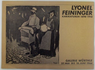 Item #018415 Lyonel Feininger Karikaturen 1898-1910. Lyonel Feininger, artist