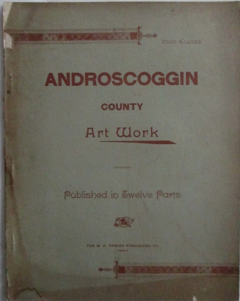 Item #018418 Androscoggin County Art Work. Part Eleven Only (of 12 Parts). Given.