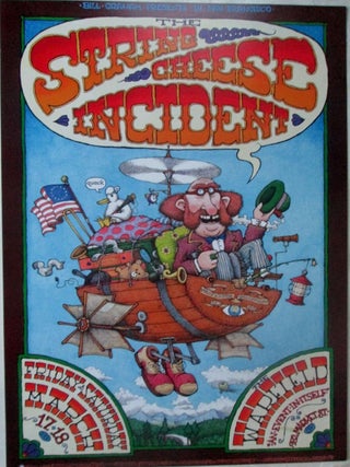 Item #018426 Bill Graham Presents in San Francisco The String Cheese Incident Friday and Saturday...