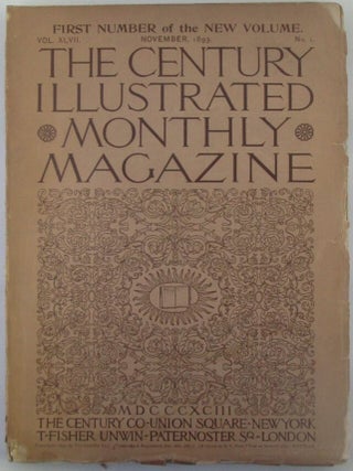 Item #018432 The Century Illustrated Monthly Magazine. November, 1893. Ralph Waldo Emerson