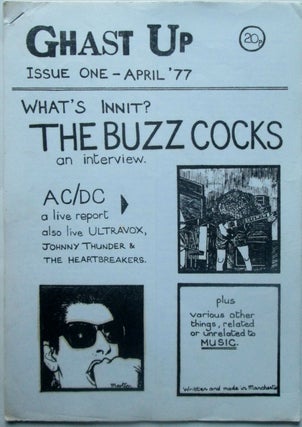 Ghast Up. Issue One-April '77. Martin Ryan, Mick et Middles.