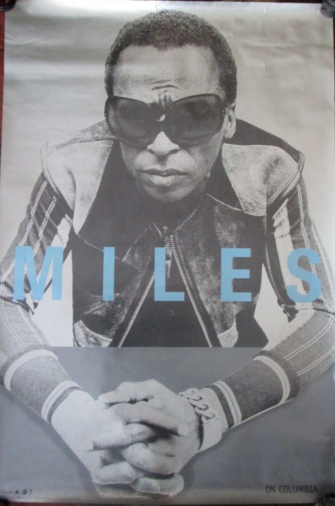Item #018563 Miles (Davis) on Columbia Poster.