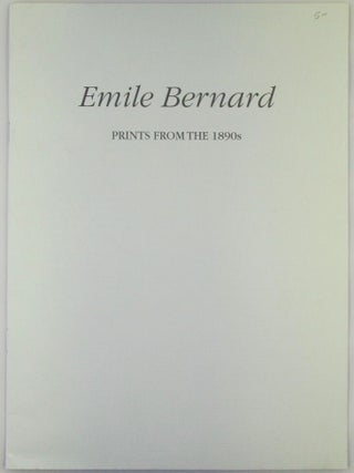 Item #018583 Emile Bernard. Prints from the 1890s. Emile Bernard, artist
