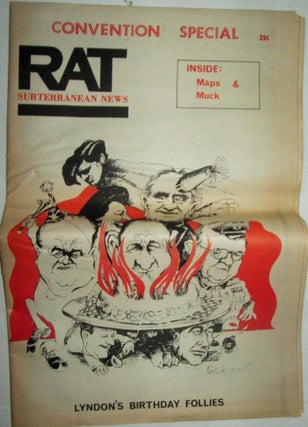 Item #018623 RAT Subterranean News. Convention Special. Issue 4 (?). 1968. Jeff Shero