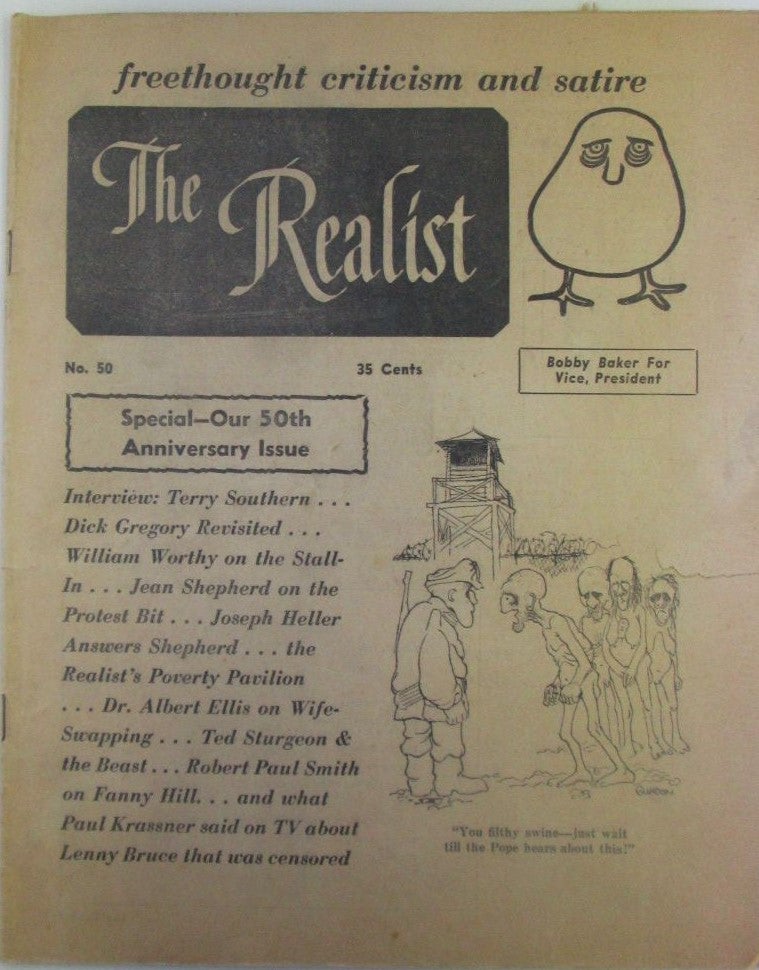 Item #018636 The Realist. No. 50. May, 1964. William Worthy, Paul Krassner.