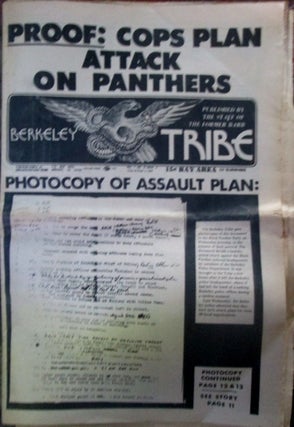 Item #018749 Berkeley Tribe. Vol 1. No. 8. Issue 8. Aug. 29-Sept. 4, 1969. Authors