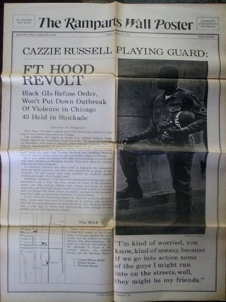 Item #018788 The Ramparts Wall Poster. Poster Two, Edition One. Sunday, August 25th, 1968