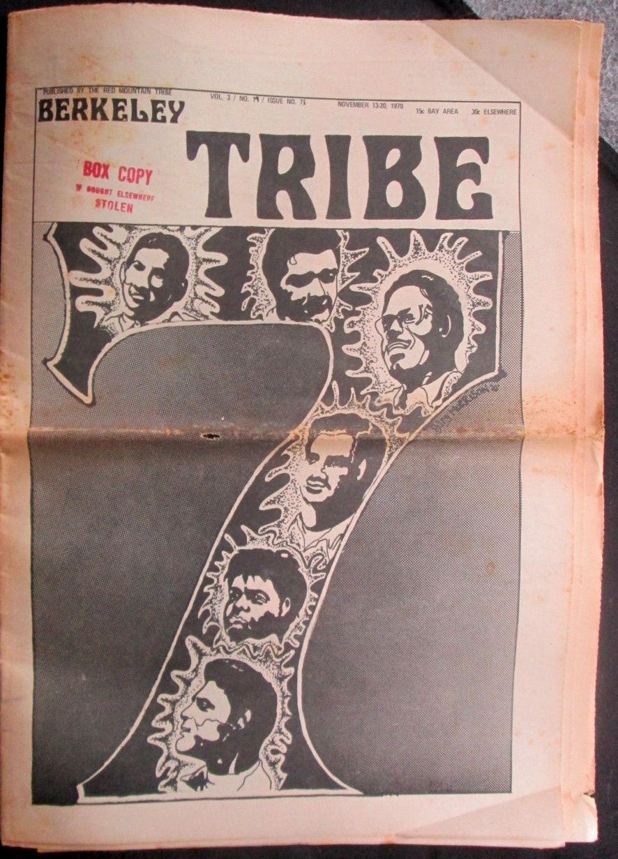 Various authors - Berkeley Tribe. Vol 3. No. 19. Issue 71. May 13-20, 1970