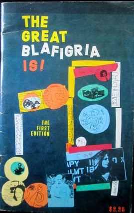 Item #018883 The Great Blafigria Is! Issue #1. March, 1976. Poetry Little Magazines, Tommy...