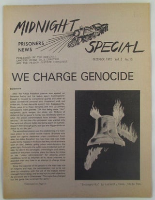 Item #018955 Midnight Special. Prisoner News. December 1972. Vol 2. No. 10. authors