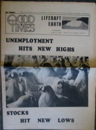 Item #018975 Good Times. October 11-18, 1969. Vol. 2. No. 39. Authors