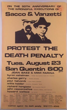 Item #019064 On the 50th Anniversary of the Wrongful Executions of Sacco and Vanzetti Protest the...