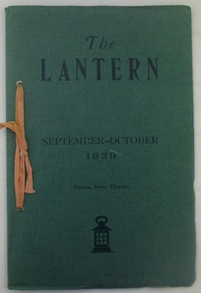 Item #019071 The Lantern. September-October 1939. Poems from Florida. Stella Tuttle, Vivian...