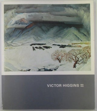 Item #019074 Victor Higgins 1884-1949. An Indiana born artist working in Taos, New Mexico. Victor...
