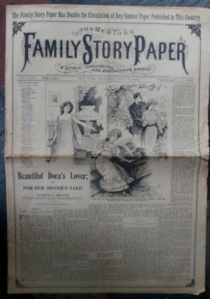 Item #019113 Family Story Paper. July 15, 1905. Vol. XXXII. No. 1658. Evelyn Malcolm, Lillian...