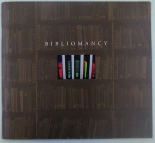 Item #019245 Bibliomancy. An exhibition of holograms by Susan Gamble and Michael Wenyon. Susan...