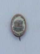 Item #019260 Stockholder? I Am! R.U.? Masonic Temple. Pinback. Freemasonry