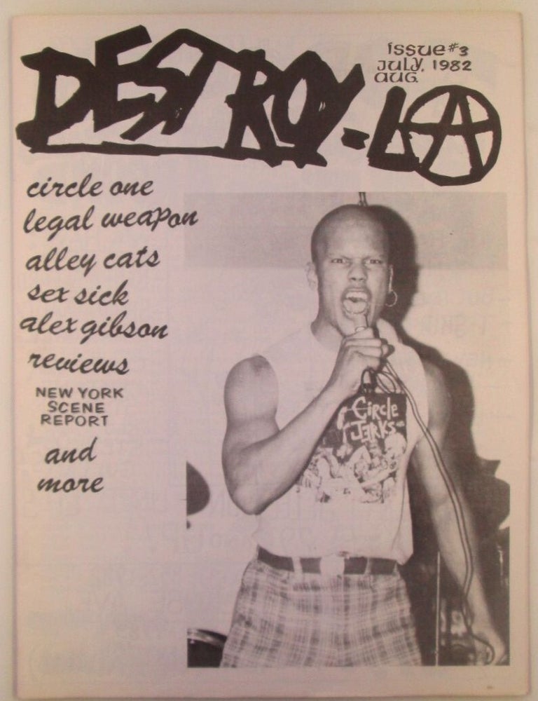 Item #019279 Destroy-LA. Issue #3. July, 1982. Alex Gunn.