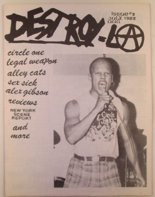 Item #019279 Destroy-LA. Issue #3. July, 1982. Alex Gunn