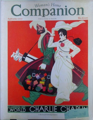 Item #019282 Woman's Home Companion. September, 1933. Charlie Chaplin, Eleanor Roosevelt,...
