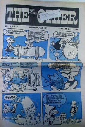 Item #019369 The East Village Other. January 24, 1969. Vol. 4., No. 8. Vaughn Bode, Kim Deitch,...