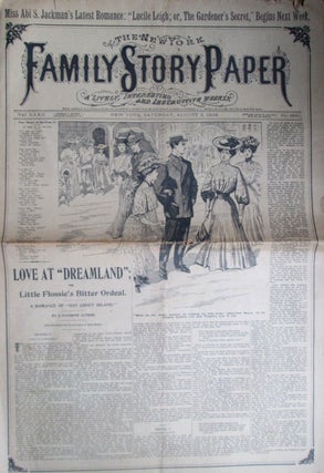 Item #019442 Family Story Paper. August 5, 1905. Vol. XXXII. No. 1661. Charlotte M. Kingsley, W....