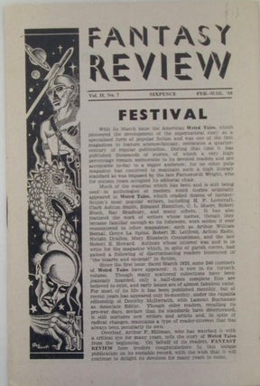 Item #019482 Fantasy Review. Feb.-Mar. 1948. Vol. II, No. 7. authors